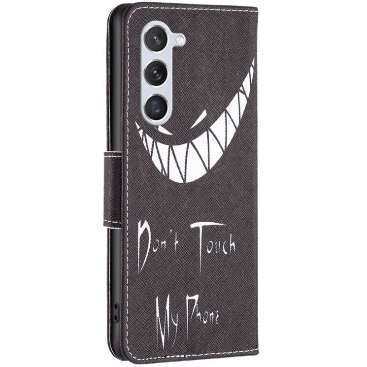 Чехол-книжка Deexe Color Wallet для Samsung Galaxy S24 (S921) / Galaxy S25 (S931) - Don't Touch My Phone: фото 3 из 7