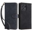Чехол-книжка Deexe Delta Book для Motorola Edge 50 Pro - Black (353604B)