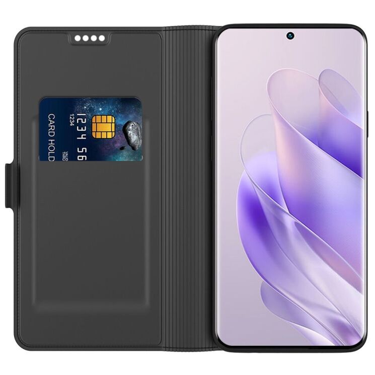 Чехол-книжка Deexe Faro Wallet для Infinix Hot 60 Pro - Black (388013B) Чехол-книжка Deexe Faro Wallet для Infinix Hot 60 Pro - Black: фото 2 из 7