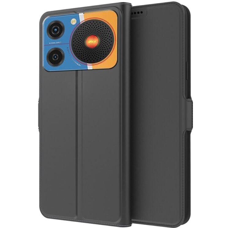 Чехол-книжка Deexe Faro Wallet для ZTE Nubia Music - Black: фото 1 из 7