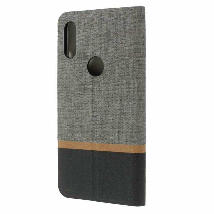 Чехол-книжка Deexe Lines Texture для Xiaomi Mi Play - Grey: фото 2 из 5