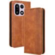 Чехол-книжка Deexe Retro Style для OnePlus 15 - Brown (391307Z)