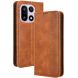 Чехол-книжка Deexe Retro Style для OnePlus 15 - Brown (391307Z). Фото 1 из 16