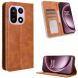 Чехол-книжка Deexe Retro Style для OnePlus 15 - Brown (391307Z). Фото 2 из 16
