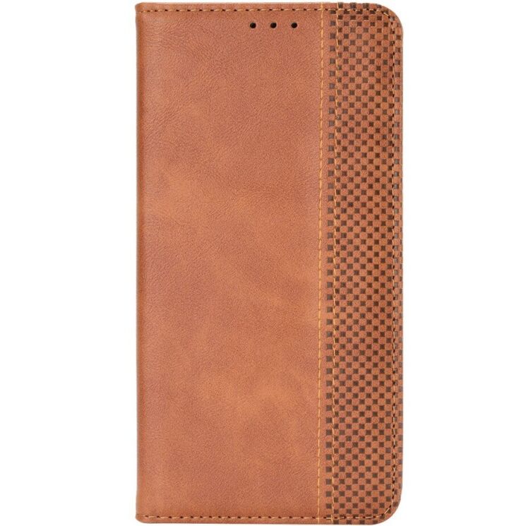 Чехол-книжка Deexe Retro Style для OnePlus 15 - Brown: фото 3 из 16
