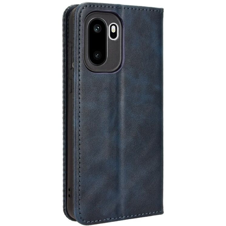 Чехол-книжка Deexe Retro Style для OnePlus 15R / Ace 6 / Ace 6T - Blue: фото 8 из 19