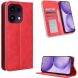 Чехол-книжка Deexe Retro Style для OPPO Reno 16 F/FS - Red (413402R). Фото 2 из 17