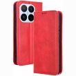 Чехол-книжка Deexe Retro Style для Xiaomi 17T Pro - Red (422318R)