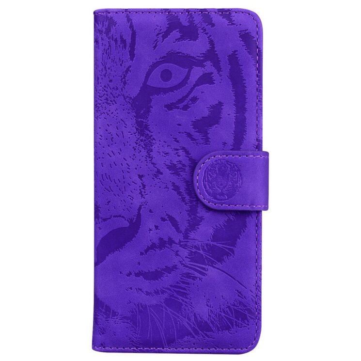 Чехол-книжка Deexe Tiger для Xiaomi Redmi Note 14 4G - Purple: фото 5 из 7