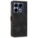 Чехол-книжка Deexe Triangle Series для Infinix Note 40 - Black (351414B). Фото 3 из 13