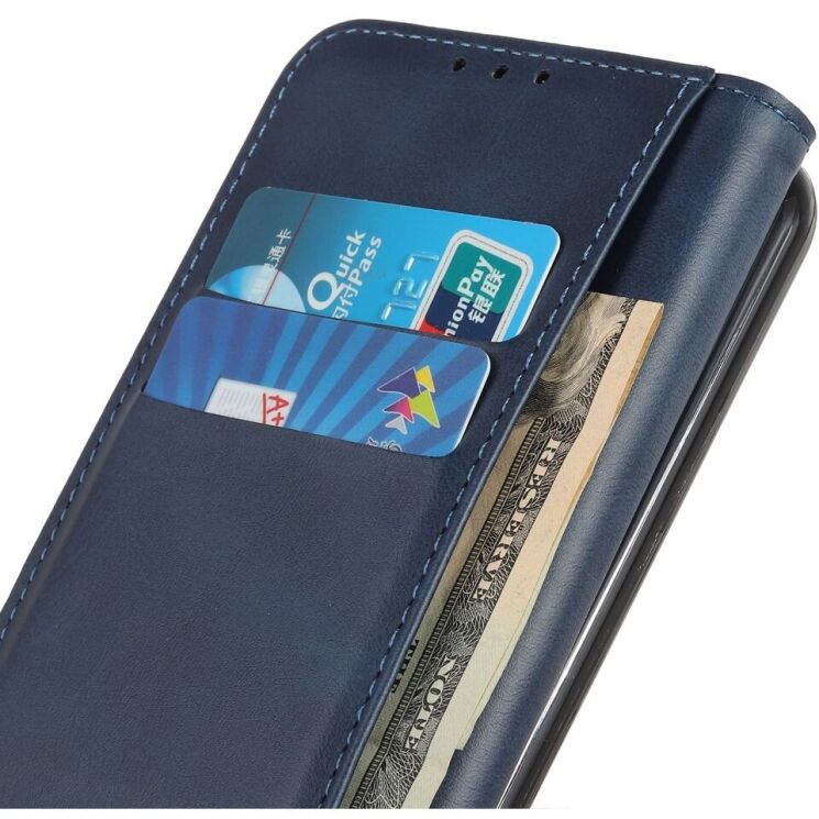 Чехол-книжка Deexe Wallet Case для Xiaomi Redmi Note 14 Pro - Blue: фото 5 из 7