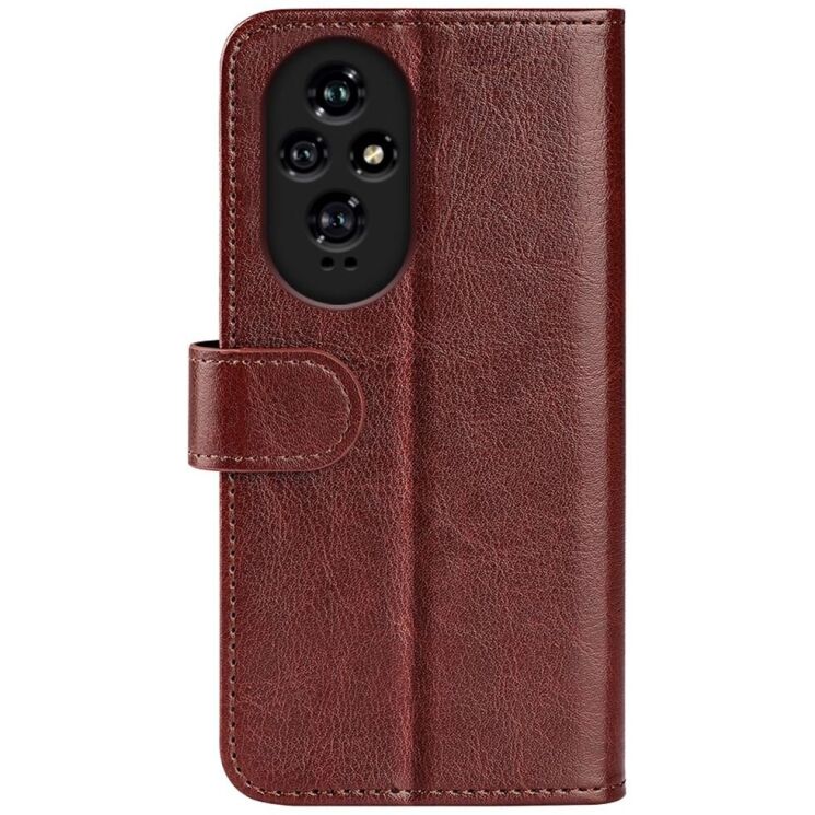 Чехол-книжка Deexe Wallet Style для Honor 200 - Brown: фото 5 из 6