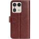 Чехол-книжка Deexe Wallet Style для Motorola Edge 50 Ultra - Brown (354014Z). Фото 5 из 7