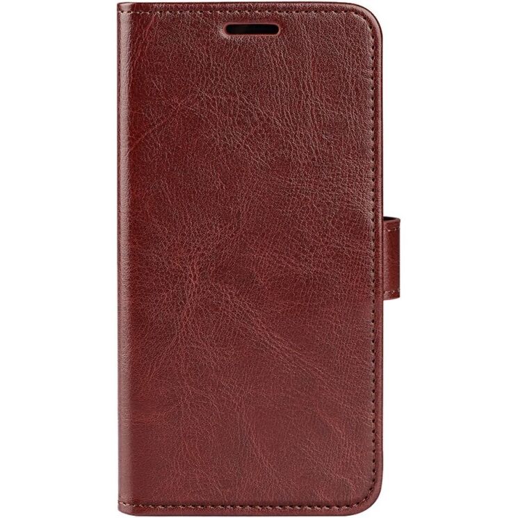 Чехол-книжка Deexe Wallet Style для Motorola Edge 50 Ultra - Brown: фото 4 из 7