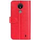 Чехол-книжка Deexe Wallet Style для Nokia C21 - Red (300111R). Фото 5 из 7