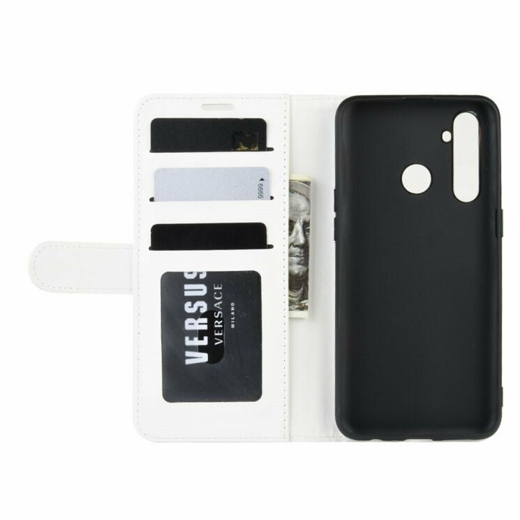 Чохол-книжка Deexe Wallet Style для Realme 5 Pro - White: фото 6 з 8
