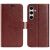 Чехол-книжка Deexe Wallet Style для Samsung Galaxy S24 FE (S721) - Brown: фото 1 из 9