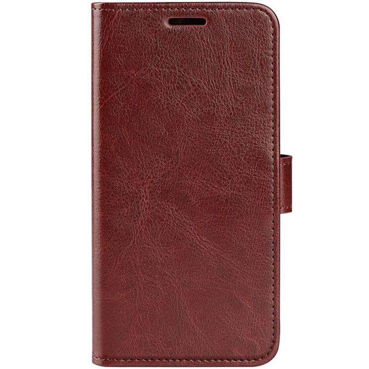 Чехол-книжка Deexe Wallet Style для Samsung Galaxy S24 FE (S721) - Brown: фото 4 из 9