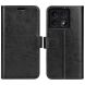 Чехол-книжка Deexe Wallet Style для Xiaomi 14T Pro - Black (365601B). Фото 1 из 9