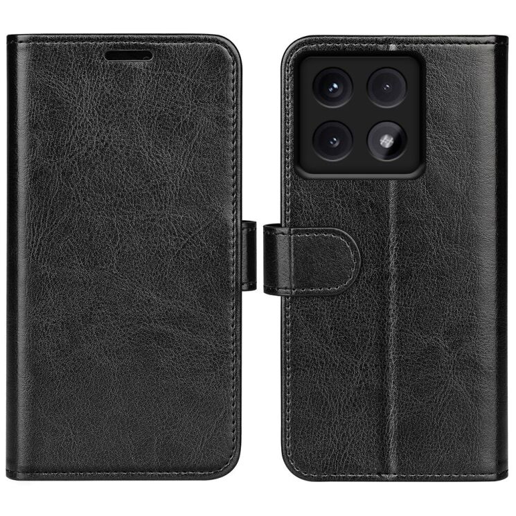 Чехол-книжка Deexe Wallet Style для Xiaomi 14T Pro - Black: фото 1 из 9