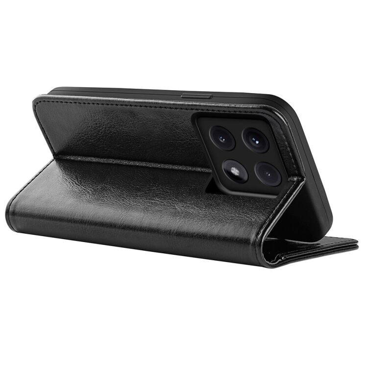 Чехол-книжка Deexe Wallet Style для Xiaomi 14T Pro - Black: фото 4 из 9