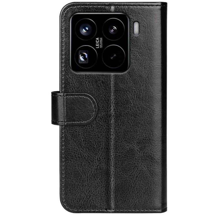 Чехол-книжка Deexe Wallet Style для Xiaomi 15 Pro - Black: фото 7 из 9
