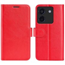 Чехол-книжка Deexe Wallet Style для Xiaomi Poco M7 Pro - Red: фото 1 из 6