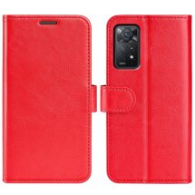 Чехол-книжка Deexe Wallet Style для Xiaomi Redmi Note 11 Pro Global (4G/5G) / 11E Pro / 12 Pro - Red: фото 1 из 6