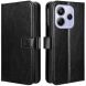 Чехол-книжка Deexe Wallet Style для Xiaomi Redmi Note 14 4G - Black (373467B). Фото 1 из 6