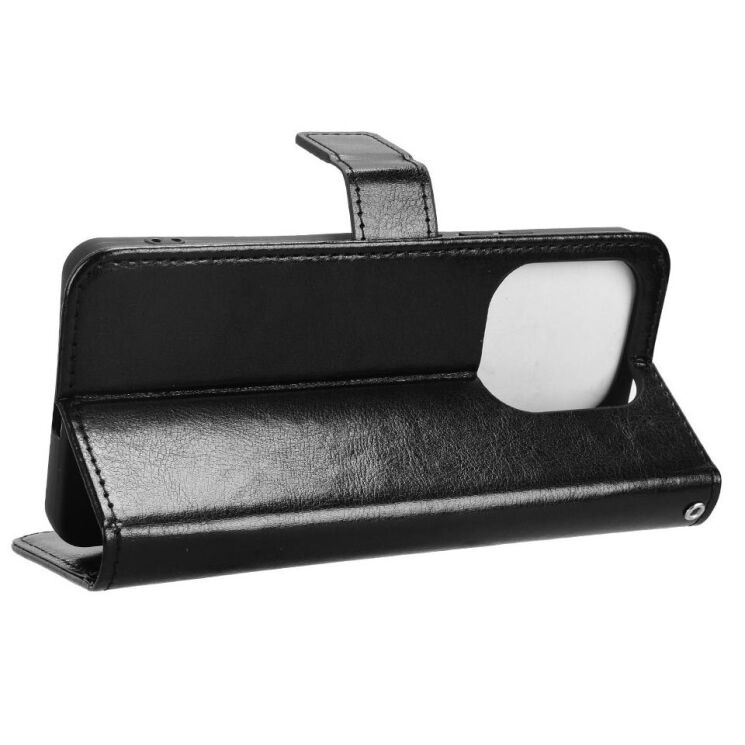 Чехол-книжка Deexe Wallet Style для Xiaomi Redmi Note 14 4G - Black: фото 4 из 6