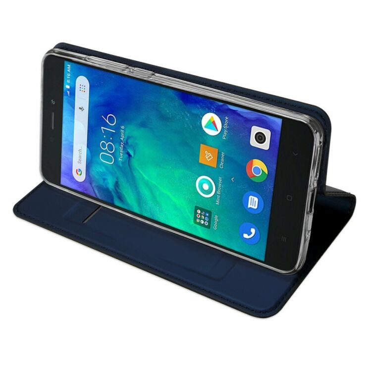 Чехол-книжка DUX DUCIS Skin Pro для Xiaomi Redmi Go - Dark Blue: фото 5 из 17