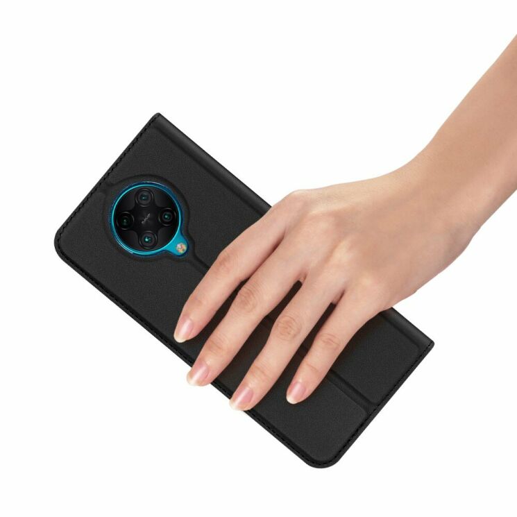 Чехол-книжка DUX DUCIS Skin Pro для Xiaomi Poco F2 Pro / Redmi K30 Pro - Black: фото 7 из 9