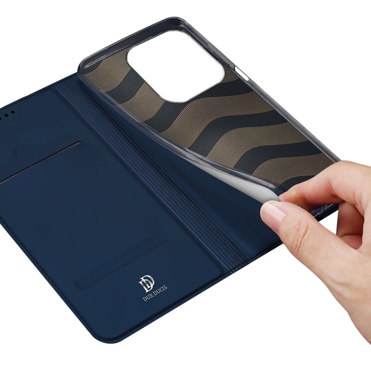 Чохол-книжка DUX DUCIS Skin Pro для Xiaomi Redmi 15C - Black: фото 9 з 11
