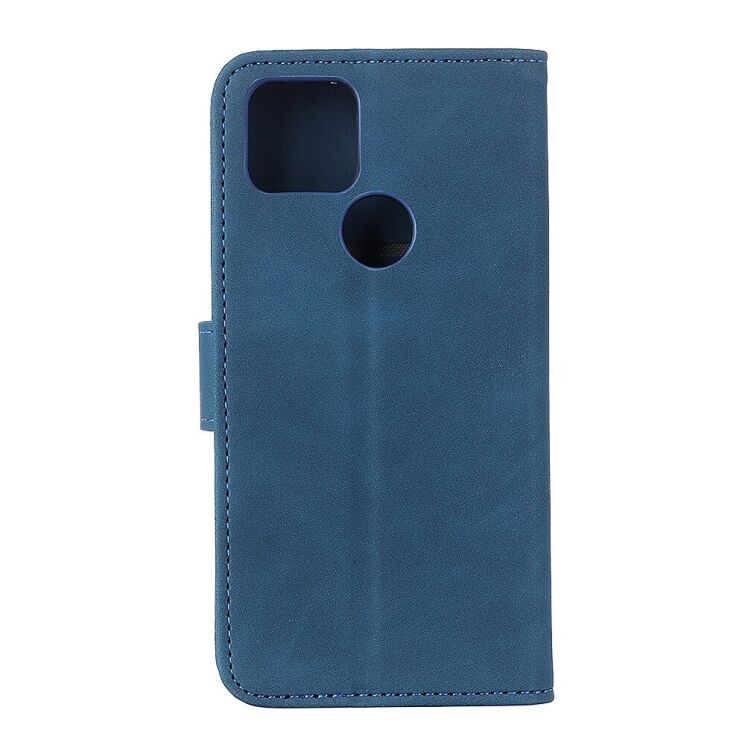 Чехол-книжка с застежкой KHAZNEH Retro Wallet для Google Pixel 5 - Blue: фото 2 из 11