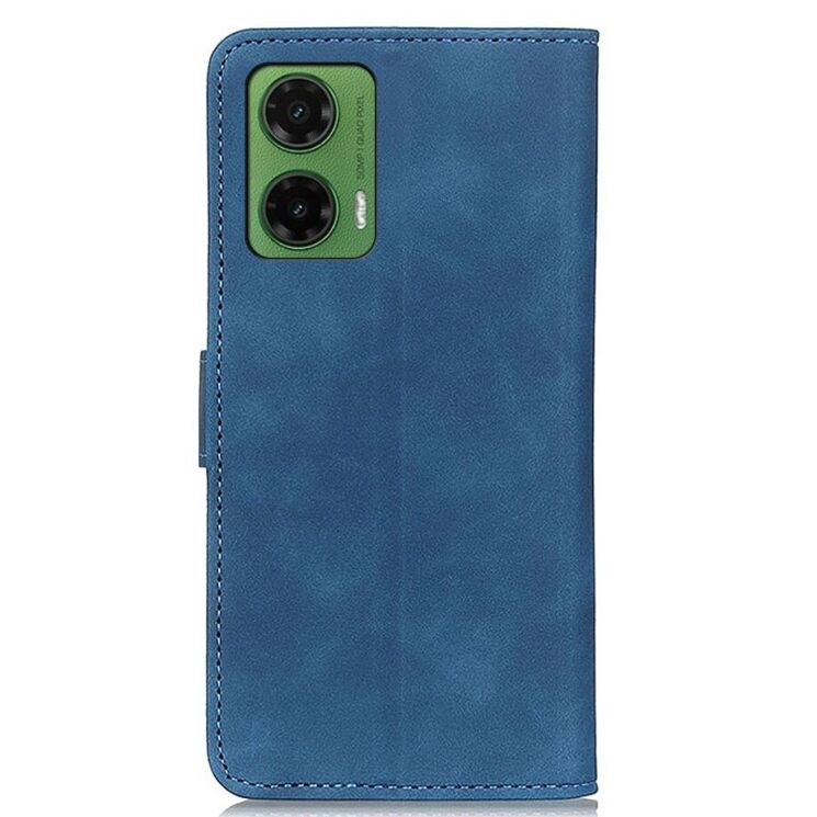 Чохол-книжка KHAZNEH Retro Wallet для Motorola Moto G35 - Blue: фото 5 з 8