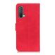 Чохол-книжка з застібкою KHAZNEH Retro Wallet для OnePlus Nord CE - Red (350602R). Фото 3 з 11