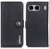 Чохол-книжка KHAZNEH Wallet Cover для OnePlus Nord 4 - Black: фото 1 з 8