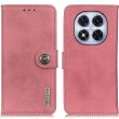 Чехол-книжка KHAZNEH Wallet Cover для Xiaomi Redmi Note 14 Pro 5G / Note 14 Pro Plus / Poco X7 - Pink (373267P)