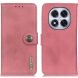 Чехол-книжка KHAZNEH Wallet Cover для Xiaomi Redmi Note 14 Pro 5G / Note 14 Pro Plus / Poco X7 - Pink (373267P). Фото 1 из 8