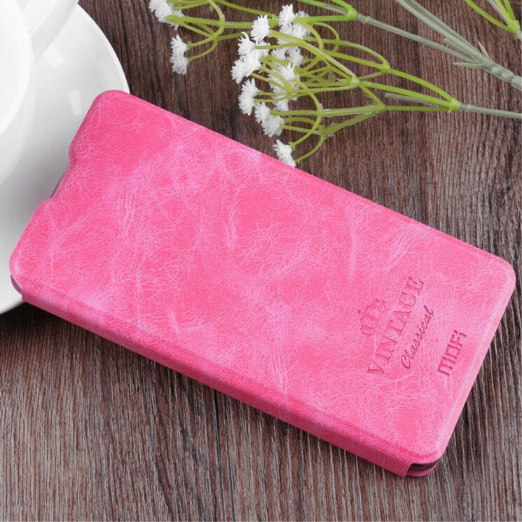 Чохол-книжка MOFI Vintage Series для Xiaomi Mi 9 Lite / Mi CC9 - Pink: фото 1 з 9