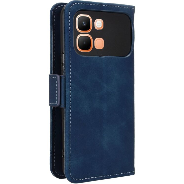 Чохол-книжка з кишеньками Deexe Wallet Stand для Infinix Note Edge - Blue (409201L) Чохол-книжка з кишеньками Deexe Wallet Stand для Infinix Note Edge - Blue: фото 7 з 15