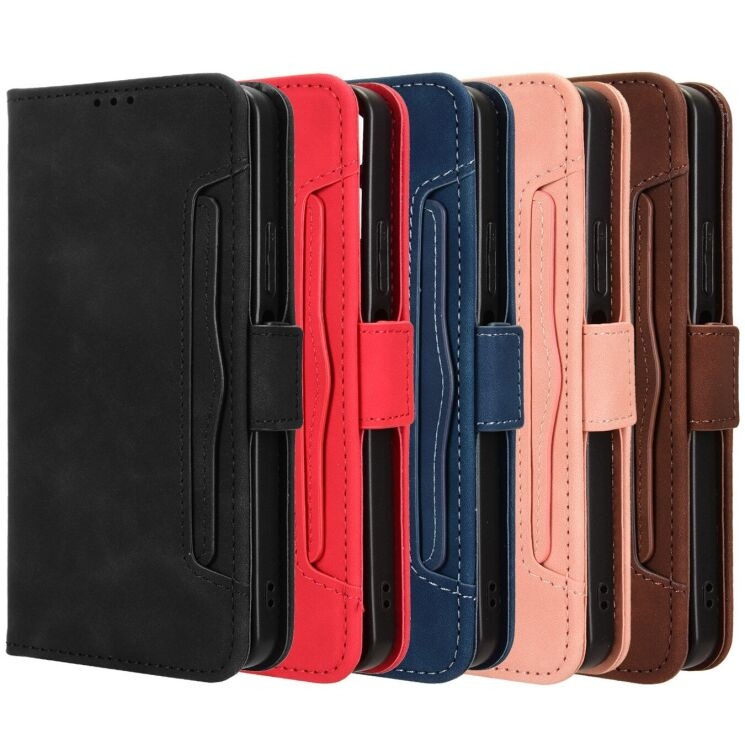 Чохол-книжка з кишеньками Deexe Wallet Stand для Realme Note 80 - Brown (412402Z) Чохол-книжка з кишеньками Deexe Wallet Stand для Realme Note 80 - Brown: фото 9 з 15