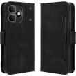Чохол-книжка з кишеньками Deexe Wallet Stand для Realme Note 80 - Black (412402B)