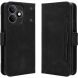Чохол-книжка з кишеньками Deexe Wallet Stand для Realme Note 80 - Black (412402B). Фото 1 з 15