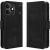 Чохол-книжка з кишеньками Deexe Wallet Stand для Realme Note 80 - Black: фото 1 з 15