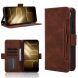Чохол-книжка з кишеньками Deexe Wallet Stand для TECNO Spark 50 - Brown (432404Z). Фото 8 з 17