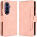 Чехол-книжка с карманами Deexe Wallet Stand (FF) для Samsung Galaxy Fold 8 Ultra - Pink (435802P). Фото 1 из 8