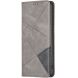Чохол-книжка з кишеньками UniCase Geometric Pattern для Samsung Galaxy A57 (A576) - Grey (406100H). Фото 2 з 10