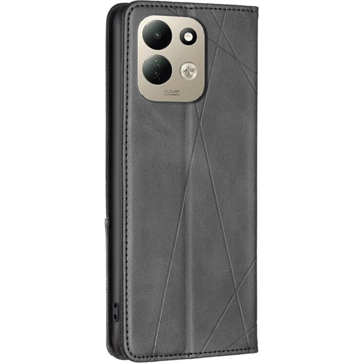 Чехол-книжка с карманами UniCase Geometric Pattern для Xiaomi Redmi 17 - Black (429004B) Чехол-книжка с карманами UniCase Geometric Pattern для Xiaomi Redmi 17 - Black: фото 3 из 9