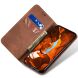 Чехол-книжка с карманами UniCase Jeans Wallet для Xiaomi 17 - Coffee (390633F). Фото 2 из 7